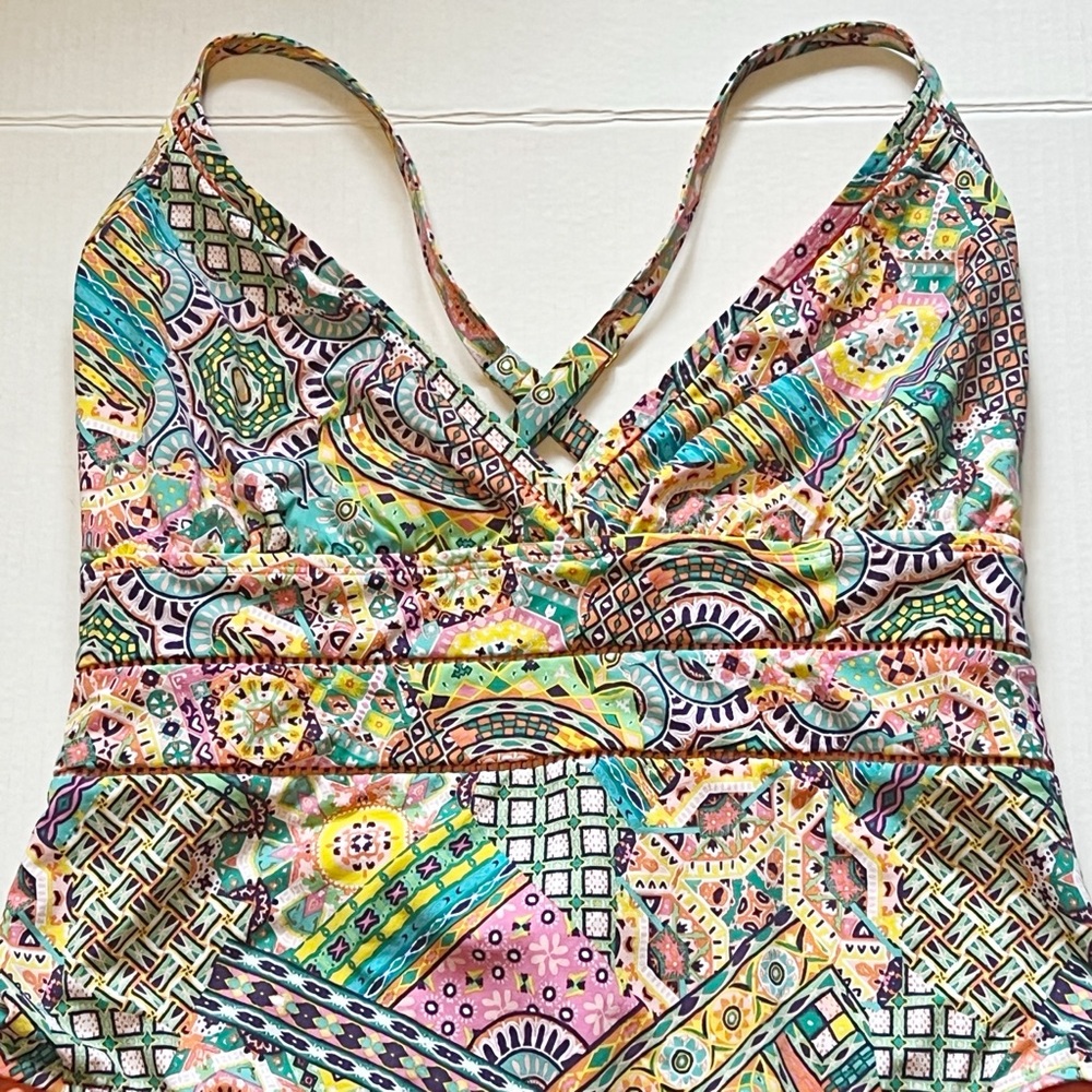 NWT Bleu By Rod Beattie Seriously Sunny One Piece swimsuit Plus Sz 20W - Picture 4 of 5